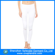 Vente en gros de femmes à la mode Leggings sexy Pantalon de yoga blanc